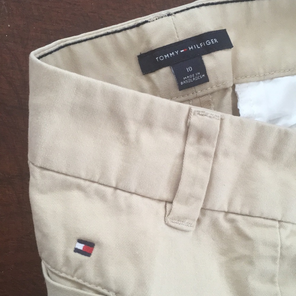 Tommy Hilfiger khaki nude shorts bermudas